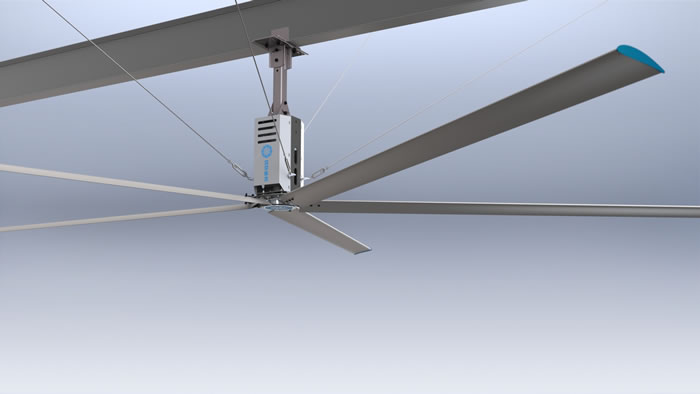 工業(yè)吊扇和家用吊扇的區(qū)別有哪些？為何高大空間適合用工業(yè)風(fēng)扇